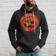 Scary Pumpkin Basketball Halloween Retro Vintage Design Basketball Funny Gifts Hoodie Gifts for Him