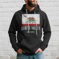Scotts Valley California Cali City Souvenir Ca Flag Hoodie Gifts for Him