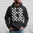 Semicolon Mental Health Matters Awareness Retro Checkered Hoodie Gifts for Him