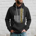 Senior 2024 Graduation Class Of Vintage Flag Hoodie Gifts for Him