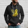 In September We Wear Gold Childhood Cancer Awareness Ribbon Hoodie Gifts for Him