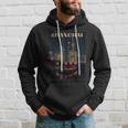 Shanghai Art China Vintage Travel Pearl Tower Hoodie Gifts for Him