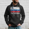 Slovenian Flag | Vintage Made In Slovenia Gift Hoodie Gifts for Him