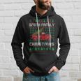 Smith Family Ugly Christmas Sweater Red Truck Xmas Hoodie Gifts for Him