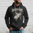 Smooth Ride Funny Rodeo Cool Bull Rider Cowboy Gift Rodeo Funny Gifts Hoodie Gifts for Him