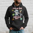 Space Astronaut Planets Birthday Theme Dad Of Birthday Boy Hoodie Gifts for Him
