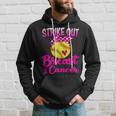 Strike Out Breast Cancer Awareness Pink Baseball Fighters Hoodie Gifts for Him