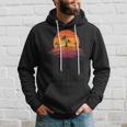 Sunset Beach Silhouette Tropical Palm Tree Sunny Lover Gift Hoodie Gifts for Him