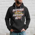 Superhero Party Comics Birthday Brother Of Birthday Boy Funny Gifts For Brothers Hoodie Gifts for Him