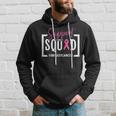 Support Squad Breast Cancer Awareness Warrior Pink Ribbon Hoodie Gifts for Him