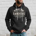 Team Sanders Lifetime Membership Retro Last Name Vintage Hoodie Gifts for Him
