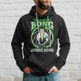 The Name Is Bong James Bong Parody Weed 420 Stoner Weed Funny Gifts Hoodie Gifts for Him