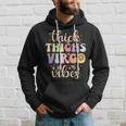 Thick Thighs Virgo Vibes August September Birthday Virgo Hoodie Gifts for Him