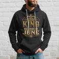 This King Was Born On June 26Th Cancer Gemini Hoodie Gifts for Him