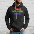 Token Straight Friend Rainbow Colors Lgbt Men Women Hoodie Gifts for Him