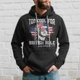 Too Cool For British Rule George Washington July 4Th Of July Hoodie Gifts for Him