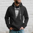 Tuxedo With Bowtie For Wedding And Special Occasions Hoodie Gifts for Him