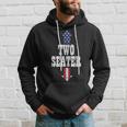 Two Seater Funny Usa 4Th Of July Party Naughty Adult Gift Hoodie Gifts for Him