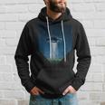Ufo Abduction Flying Saucer Alien Believers Space Hoodie Gifts for Him