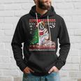 Ugly Christmas Sweater Saint Bernard Dog Hoodie Gifts for Him