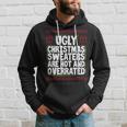 Ugly Christmas Sweaters Are Hot And Overrated Xmas Hoodie Gifts for Him