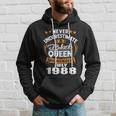 Never Underestimate A Black Queen July 1988 Hoodie Gifts for Him