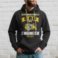 Never Underestimate Dad With Engineer Skills Hoodie Gifts for Him