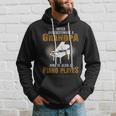 Never Underestimate Grandpa Who Is Also A Piano Player Hoodie Gifts for Him