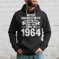 Never Underestimate Man Who Was Born In 1964 Born In 1964 Hoodie Gifts for Him