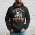 Never Underestimate An Old Guy On A Bicycle Cycling Mens Hoodie Gifts for Him