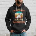 Never Underestimate An Old Man With A Dalmatian Dogs Father Hoodie Gifts for Him