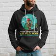 Never Underestimate Old Man Fishing Rod Fun Dad Grandpa Men Hoodie Gifts for Him