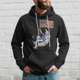 Us Flag Astronaut Space Independence Day 4Th Of July Hoodie Gifts for Him