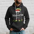 Veterinarian Elf Group Christmas Pajama Party Hoodie Gifts for Him