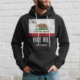 Vine Hill California Cali City Souvenir Ca Flag Hoodie Gifts for Him