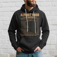 Vintage 30Th Birthday Made In August 1988 Facts Hoodie Gifts for Him