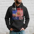 Vintage American Flag The Grill Dad Costume Bbq Grilling Hoodie Gifts for Him