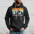 Vintage Middleport Ohio Mountain Hiking Souvenir Print Hoodie Gifts for Him