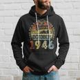 Vintage October 1946 77Th Birthday 77 Years Old Hoodie Gifts for Him