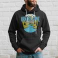 Vintage Orange Cove California River Valley Souvenir Print Hoodie Gifts for Him
