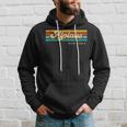 Vintage Sunset Stripes Alplaus New York Hoodie Gifts for Him