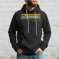 Vintage Sunset Stripes Archdale New York Hoodie Gifts for Him