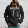 Vintage Sunset Stripes Azle Texas Hoodie Gifts for Him
