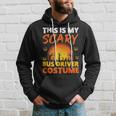 Vintage This Is My Scary Bus Driver Costume Halloween Driver Funny Gifts Hoodie Gifts for Him