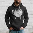 Vintage Vinyl Records Player Record Collector Music Lover Hoodie Gifts for Him