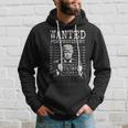 Wanted For President 2024 Donald Trump Hoodie Gifts for Him