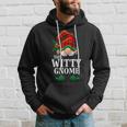 Witty Gnome Matching Family Christmas Party Pajama Hoodie Gifts for Him