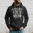 World's Best Opa Vintage Crest Grandpa Hoodie Gifts for Him