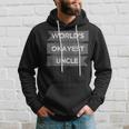 Worlds Okayest Uncle Funny Men Gift Hoodie Gifts for Him