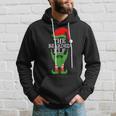 Xmas Holiday Matching Ugly Christmas Sweater The Bearded Elf Hoodie Gifts for Him